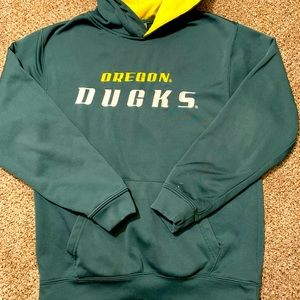 NCAA Oregon Duck Hoodie Boys Medium 12/14